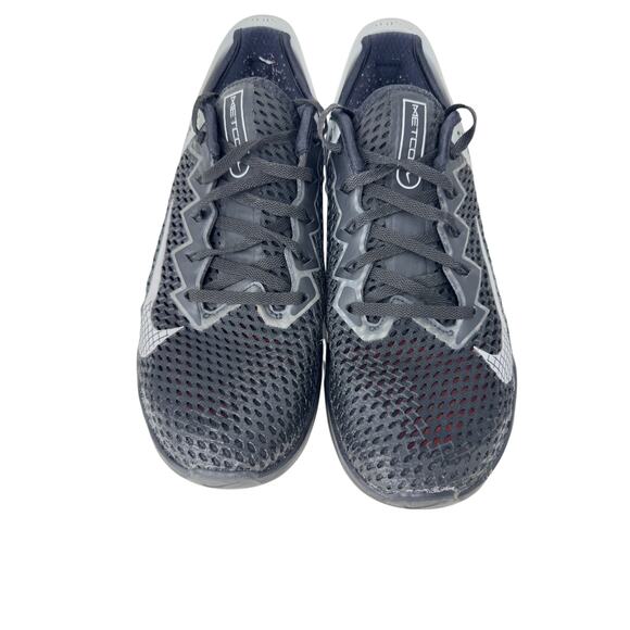 Nike Metcon 6‎ Flyease Low Top Sneaker Shoes Mens 8.5 Black White DB3790-010 - Picture 5 of 14
